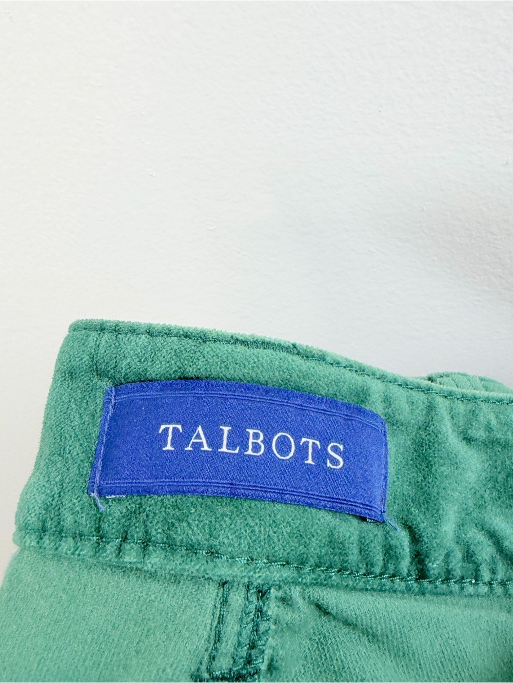 Talbots Velveteen High Waist Straight Leg Jeans - Picture 7 of 8